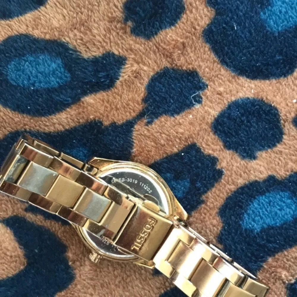 Fossil rose Gold tone watch
